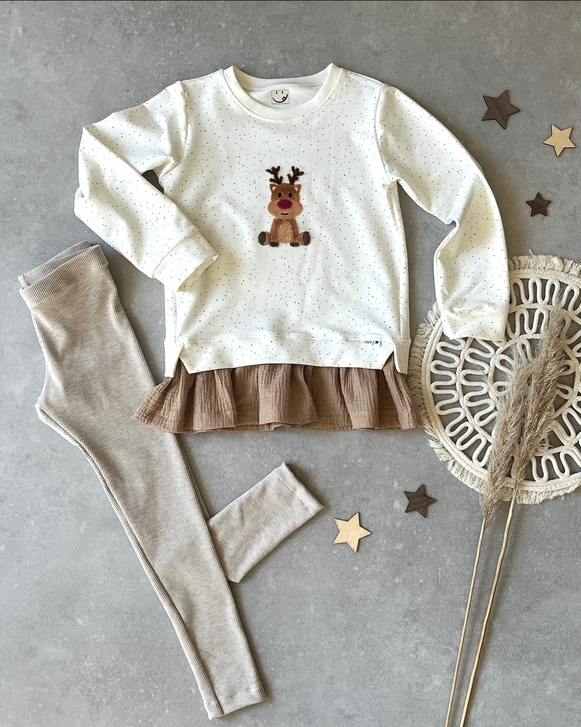 Flausch Patch: Rentier