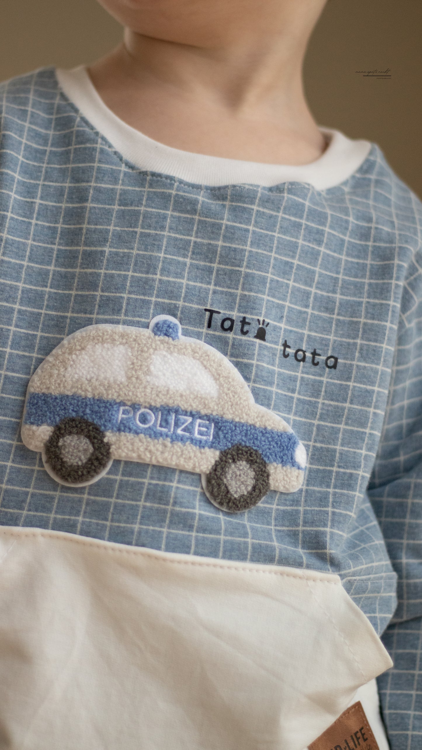 Chenille Patch: Polizeiauto