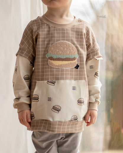 Chenille Patch: Burger