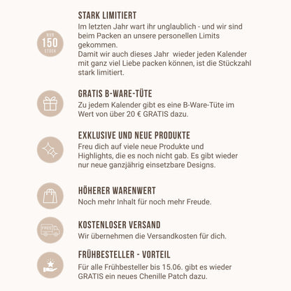Tüddel Adventskalender Mädchen