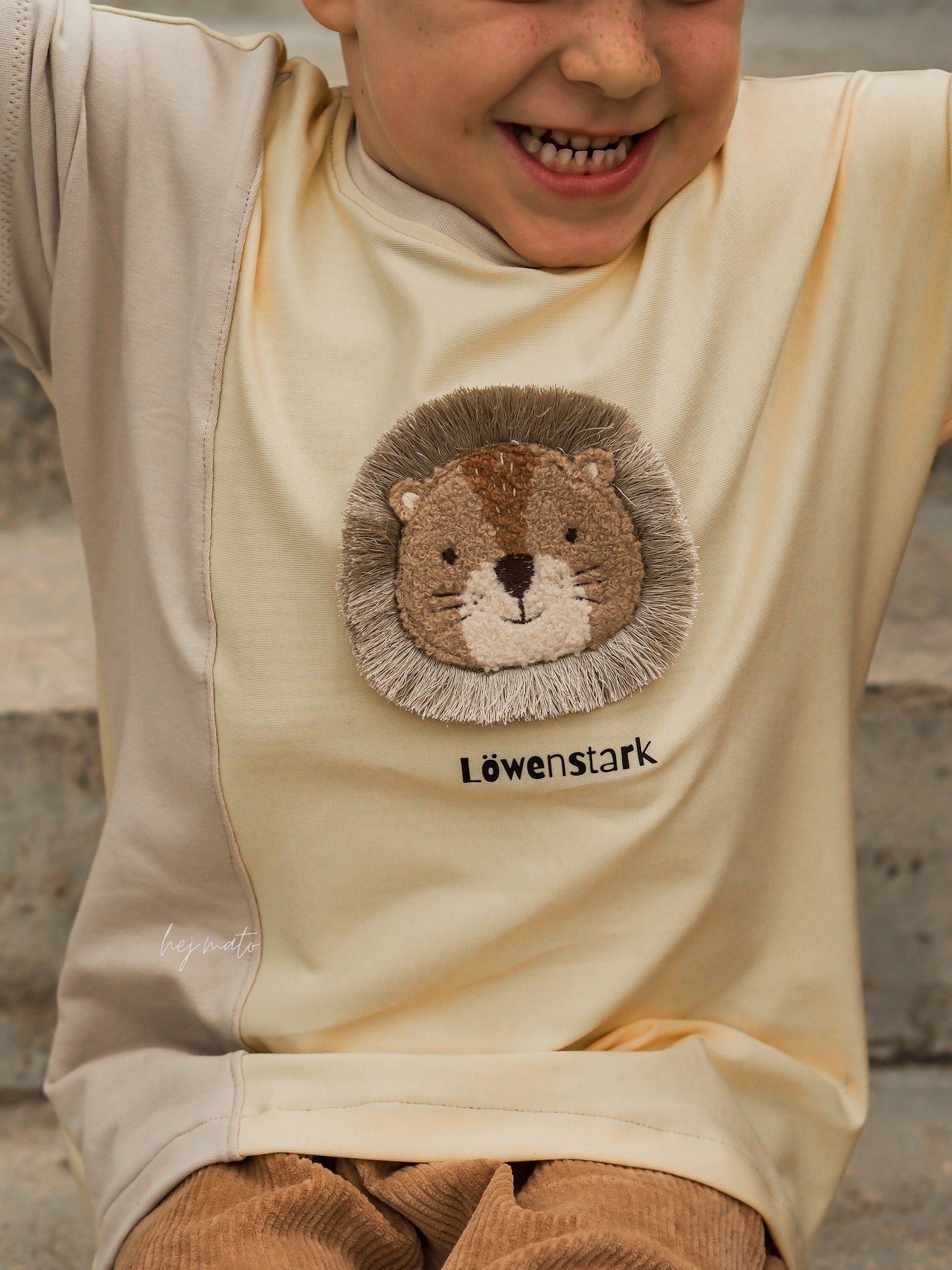 Chenille Patch: Löwe