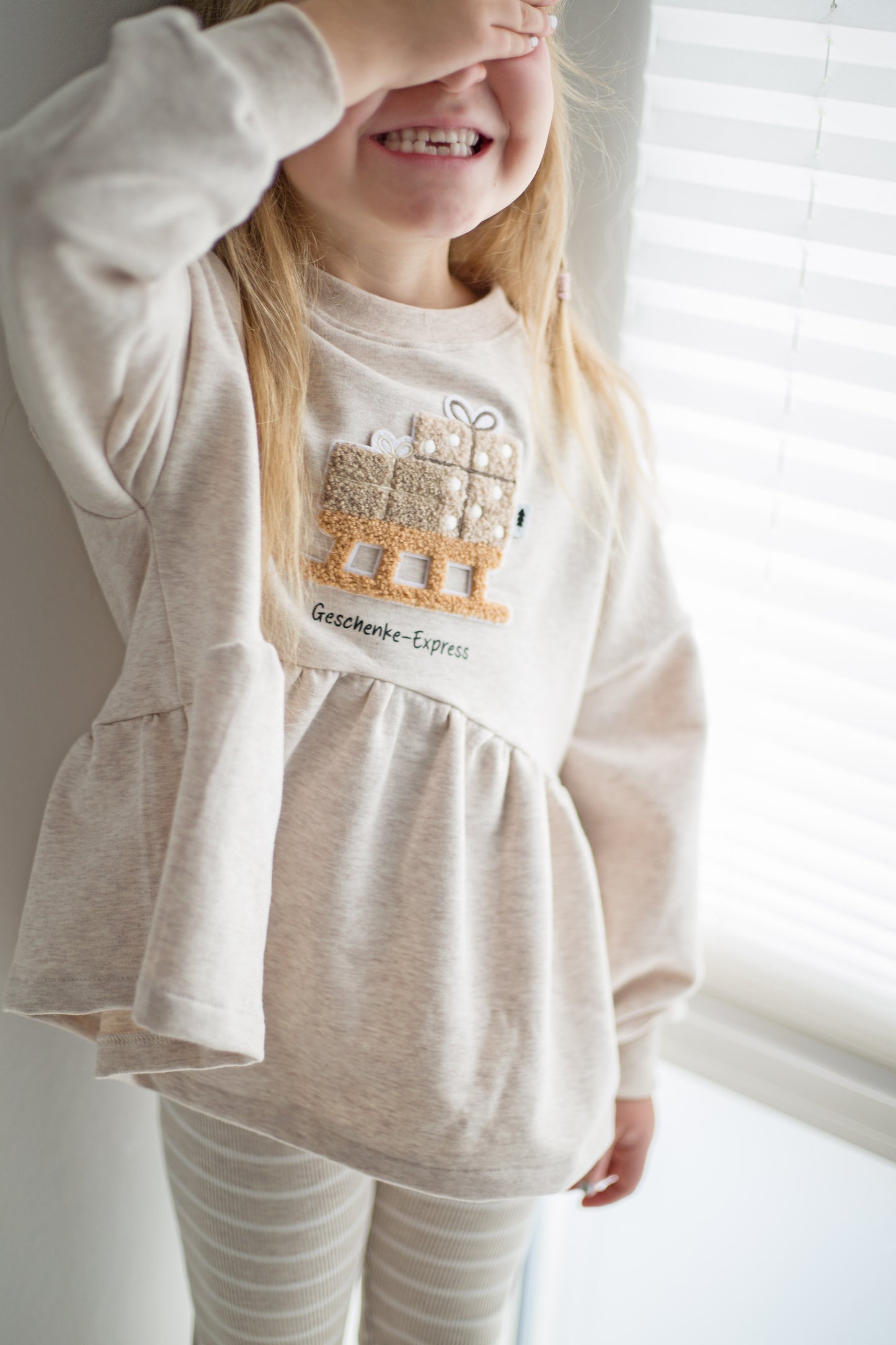 Chenille Patch: Geschenkeschlitten