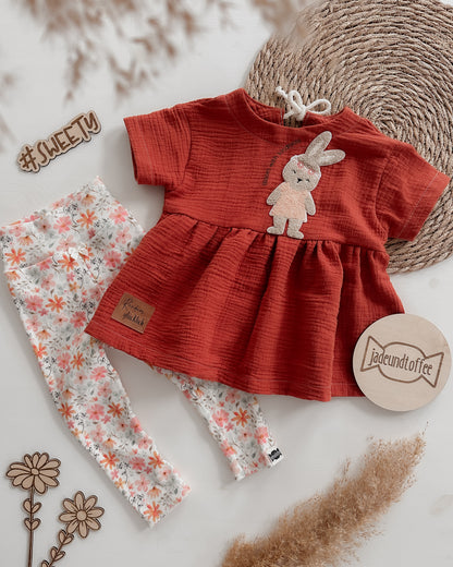 Chenille Patch: Frühlingshase