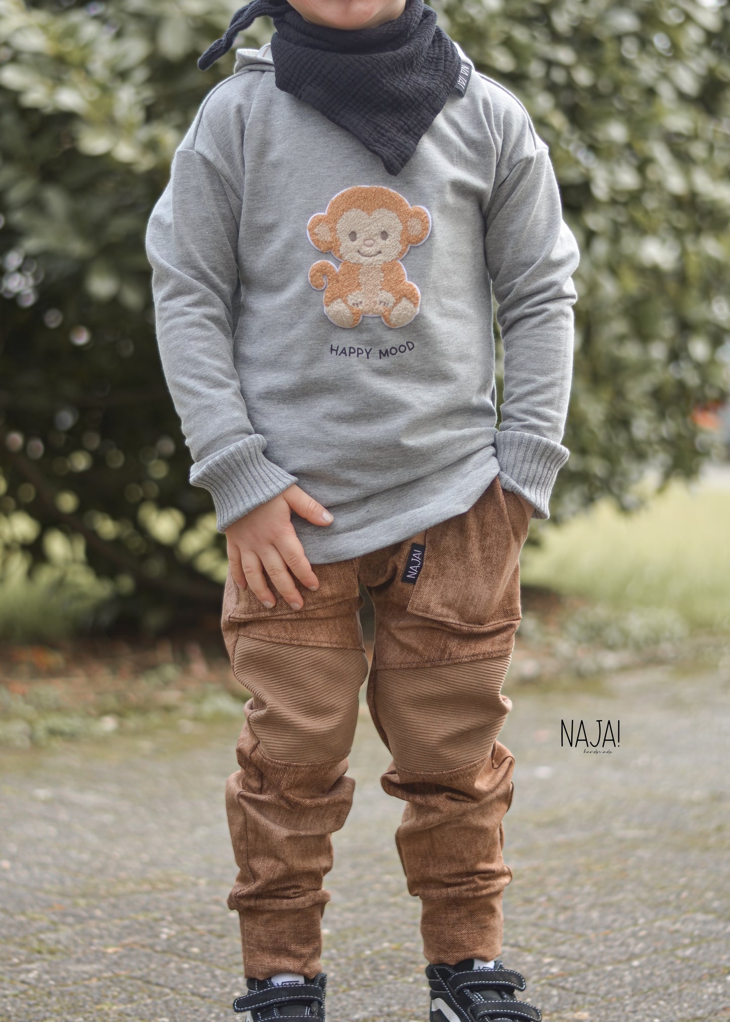 Chenille Patch: Affe