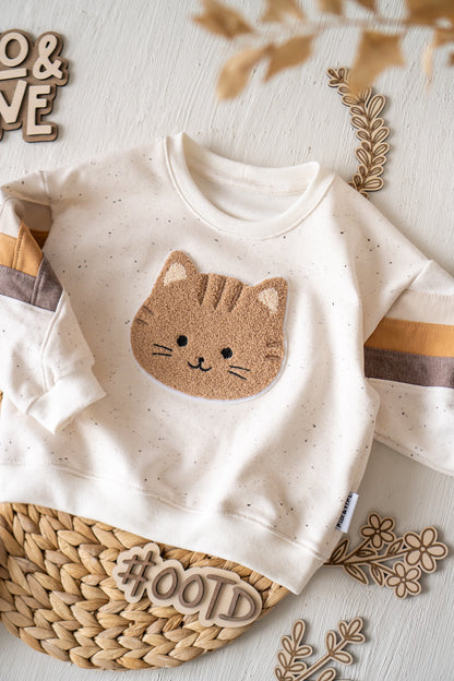 Chenille Patch: Katze